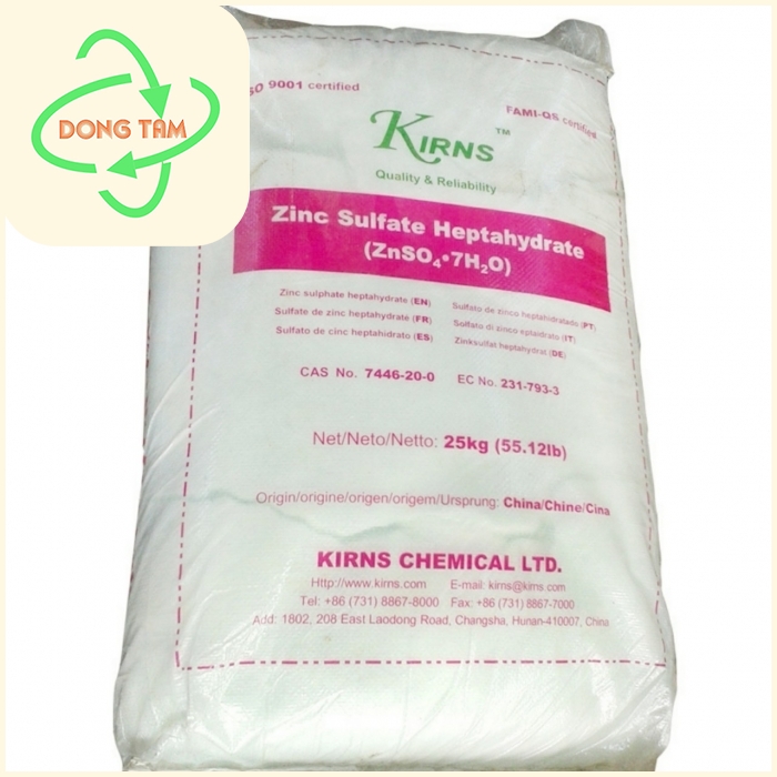 K M Sunfat Znso H O Zinc Sulfate