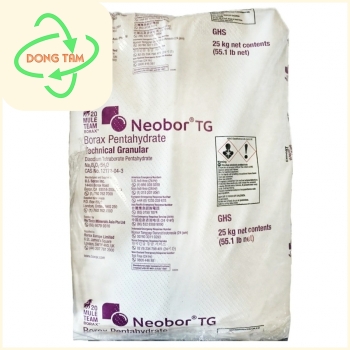 Borax Pentahydrate Neobor TG - Na2B4O7.5H2O Mỹ