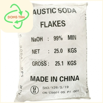 Xút Vảy NaOH 99% Trung Quốc - Caustic Soda Flakes