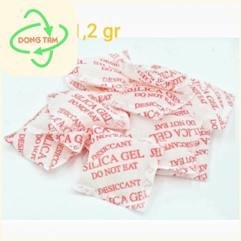 Silica gel - 1.2 gr giấy đỏ