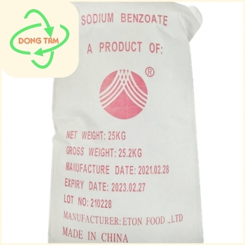 Sodium Benzoate chất bảo quản E211 (mốc cam giấy)