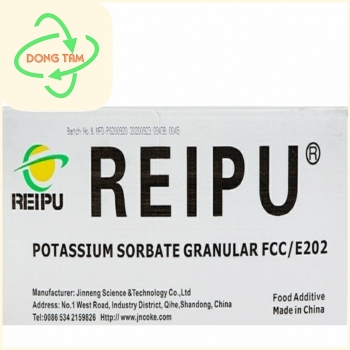 Potassium sorbate E202 - C6H7KO2